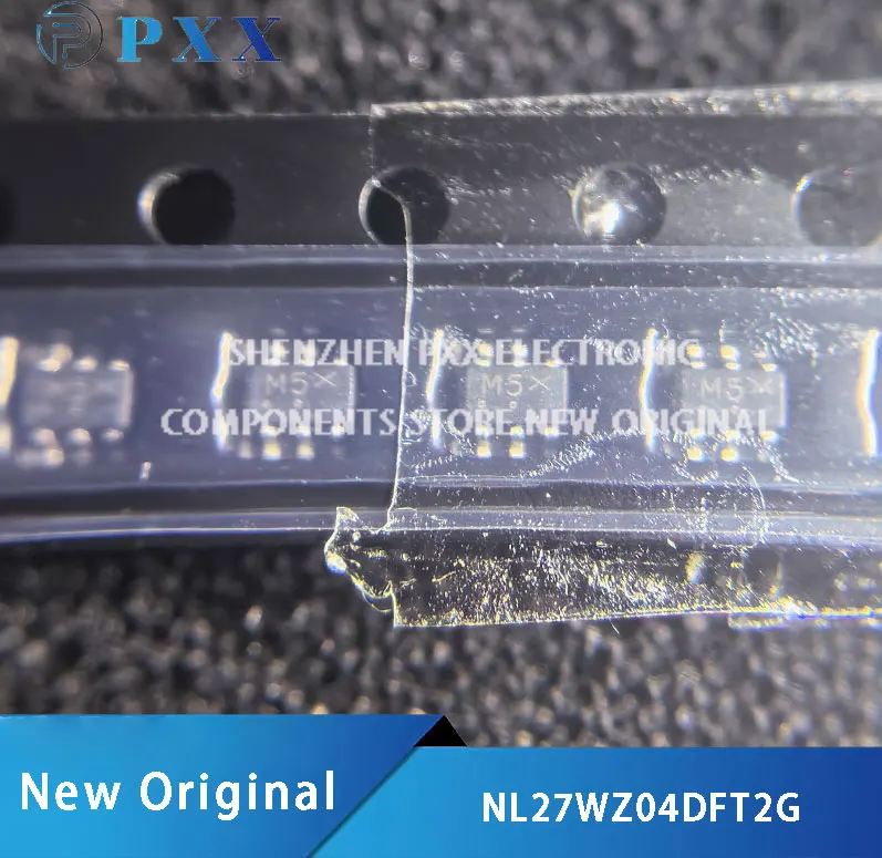 20Pcs New Original NL27WZ04DFT2G NL27WZ04 Dual Inverter 2CH 2-INP CMOS 1.65 V to 5.5 V 6-Pin SC−88