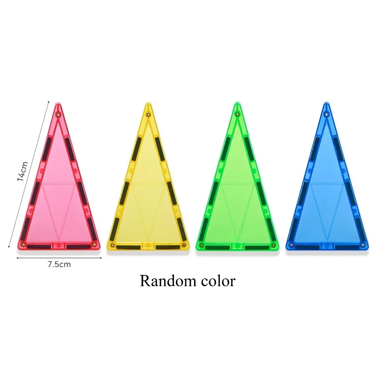 H4 Yangtze River Delta Large Color Window Magnetic Pieces Educational Toys Supplements Loose Pieces