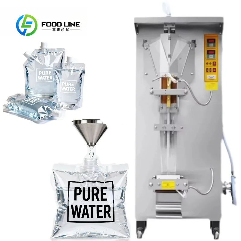 Automatic Bagging Machine for Liquid Sachet Customized Features Water Juice Coconut Milk Plastic Pouch Packing Sealing Filling
