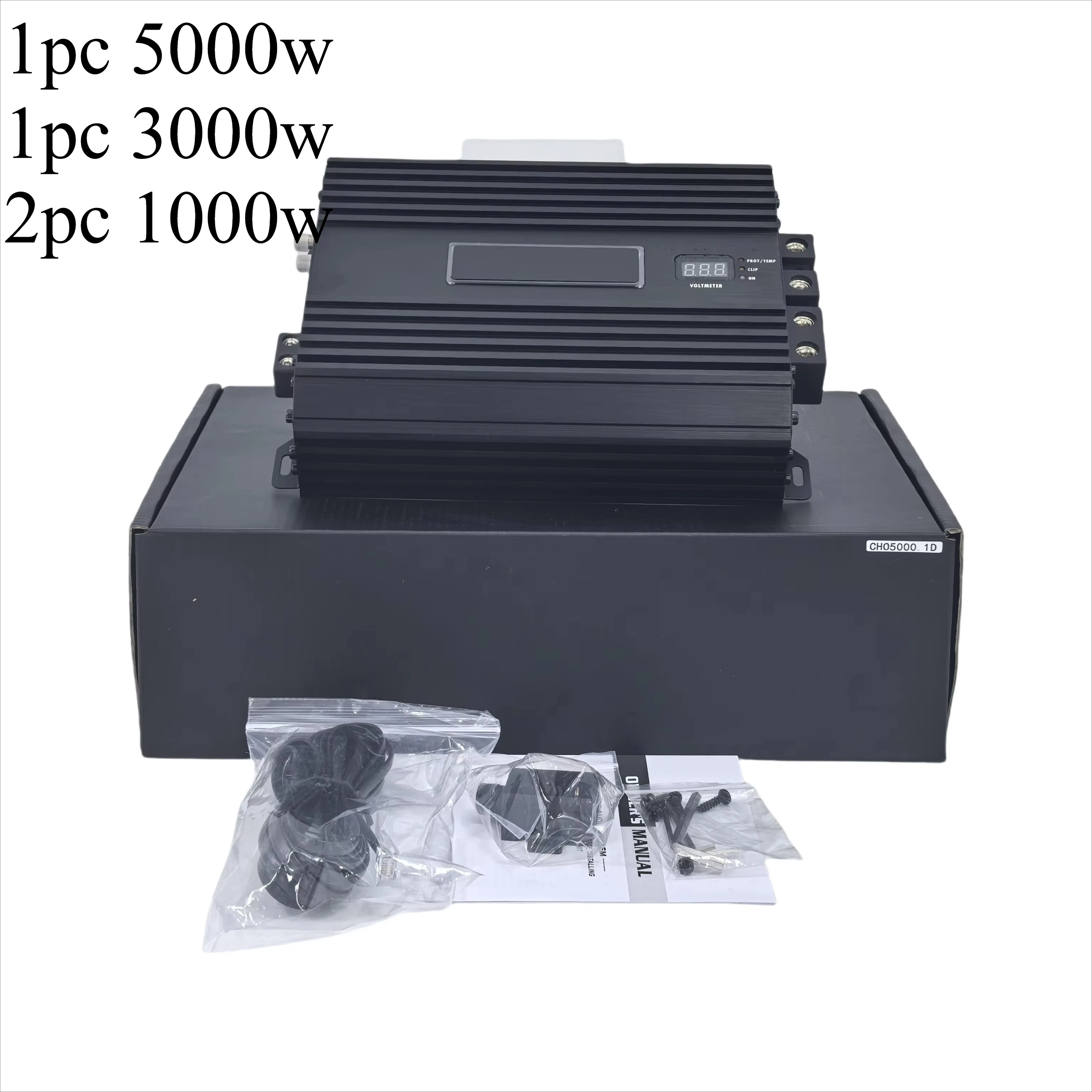 1pc 5000w 1pc 3000w 2pc 1000w