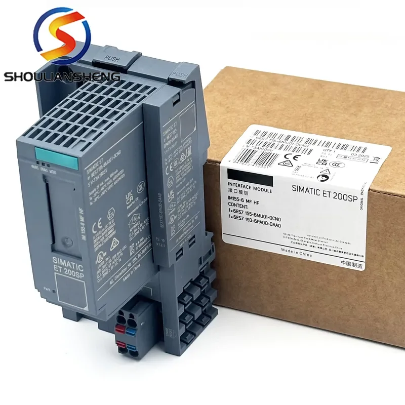Brand-new Original PLC Controller for 6ES7 155-6MU01-0CN0 ET200 Interface Module with PLC Programming Support