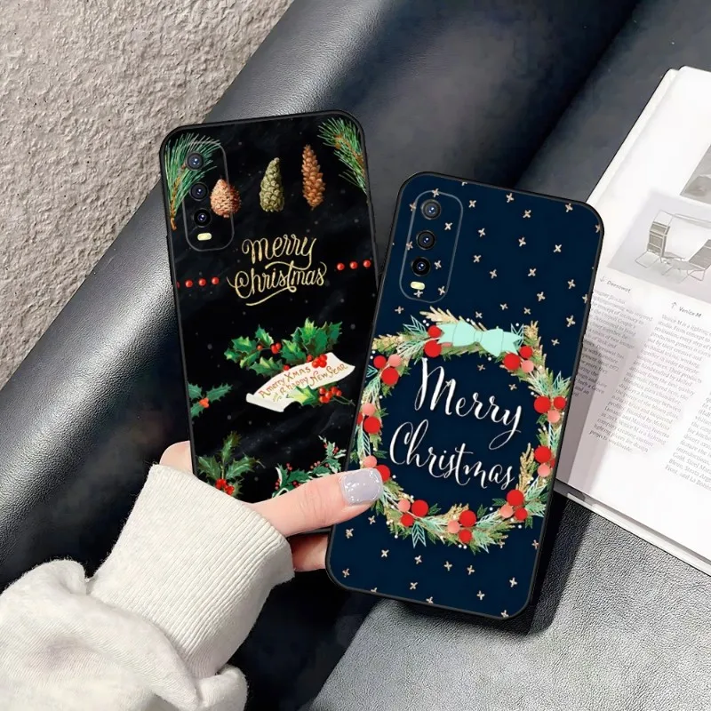 New Year Christmas Phone Case For Huawei Y 9 2020 2017 II 5 2018 2019 5 P 6 Prime Pro Nova 6-4g2019 7 A 3 S Nova 9SE