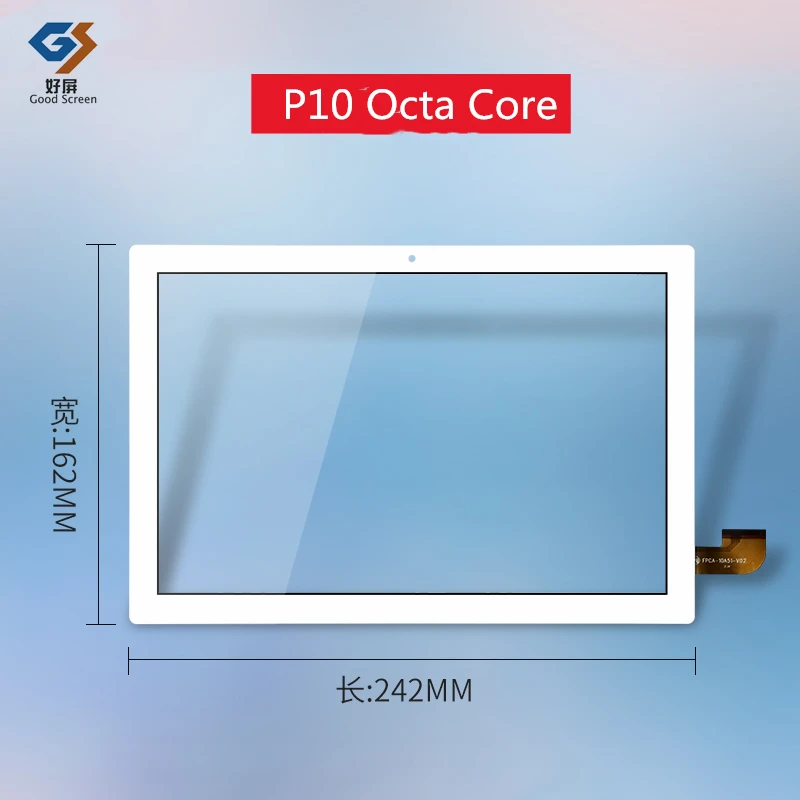 New 10.1 inch for Teclast P10SE P10HD P10S P10 Octa Core RK3368 Capacitive touch screen panel X80 PRO Angs-ctp-101350A/PXA29A011