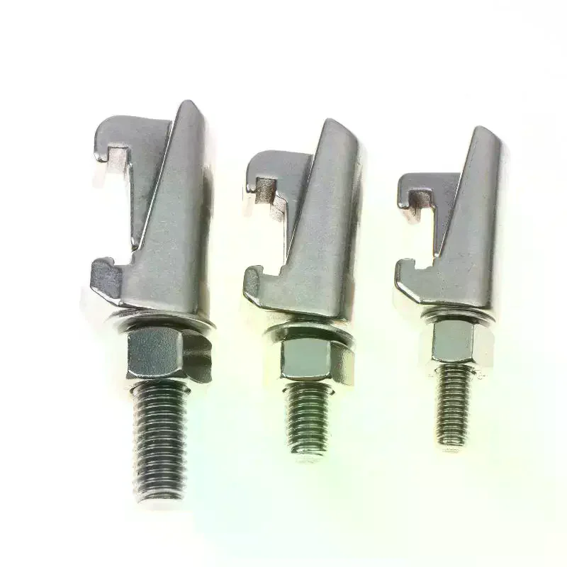 [MA]M8 M10 M12 ISO Double Claw Clamp 304 Stainless Steel Vacuum Flange Fitting Bolt Groove Hook Type Caliper Screw C Clamp Hook