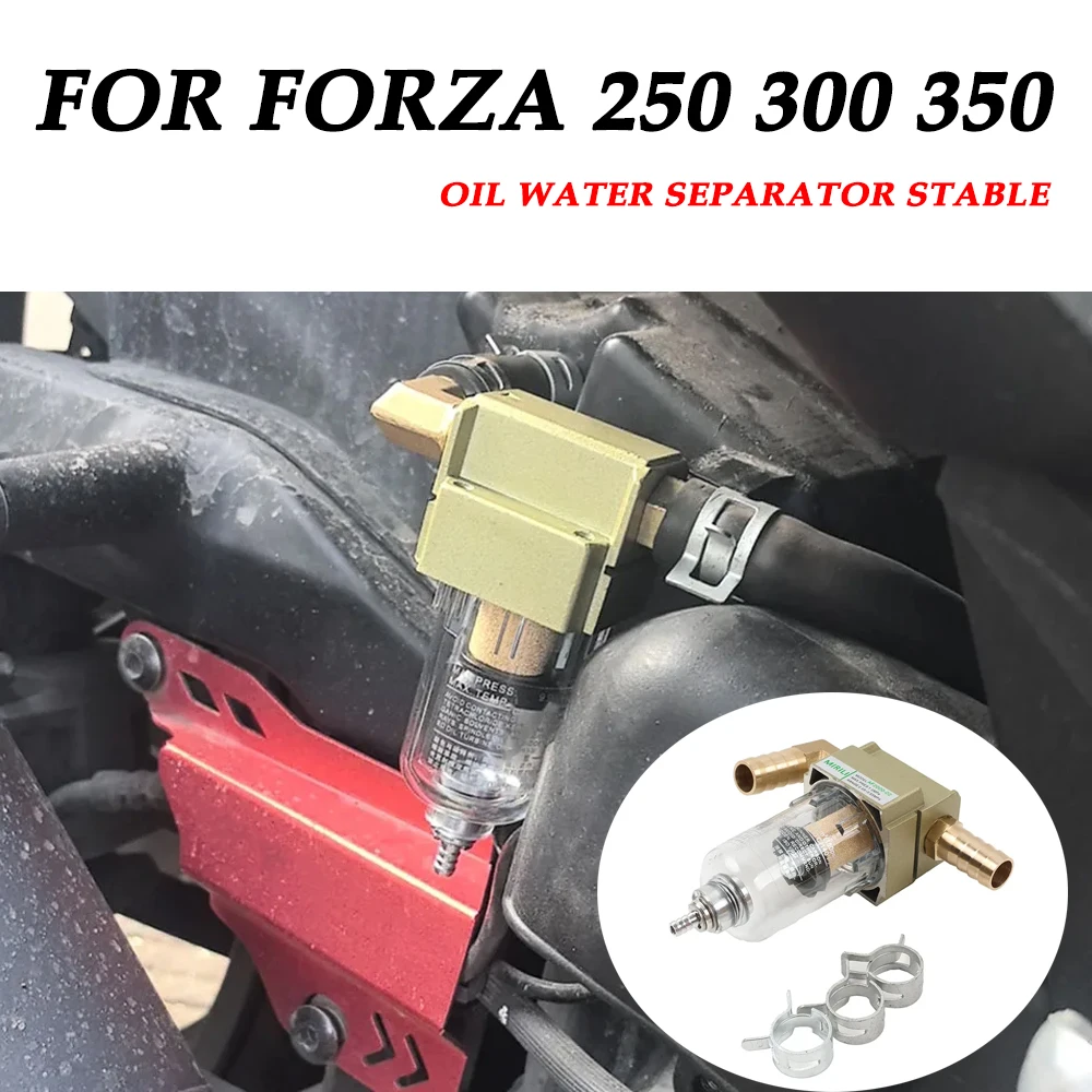 

For Honda Forza350 Forza300 Forza250 Forza 350 300 Air pump filter Oil Water Separator Pneumatic Components Air Compressor