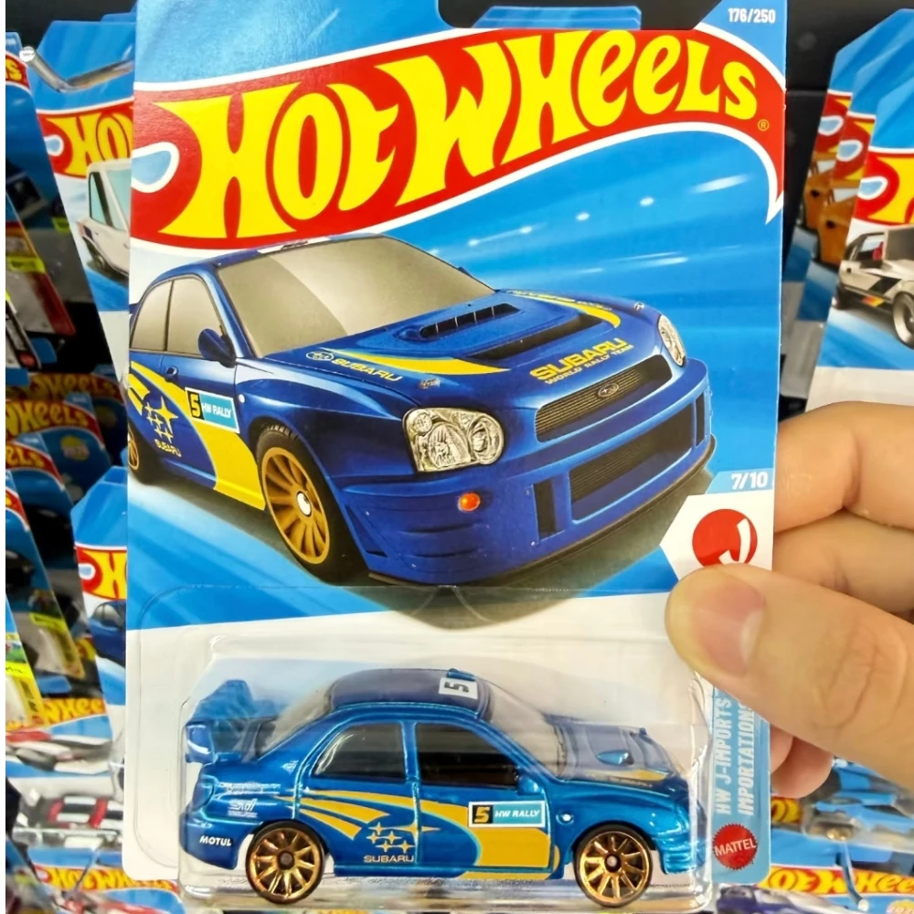 

Original Hot Wheels Car Subaru Impreza WRX Toys 1/64 Diecast Vehicle HW J Imports Alloy Model Collection Birthday Gift 2026
