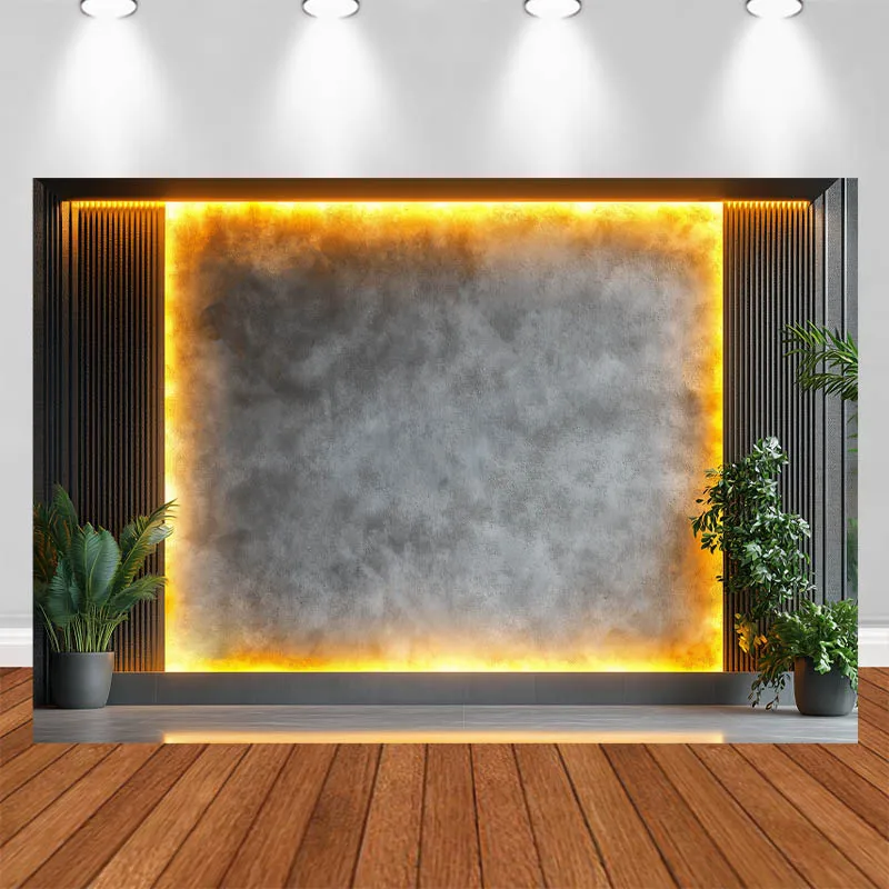 

LS Photography Background Modern Living Room Green Plants LED Strip Lights Decor Adult Kids Portrait Photo Backdrop Studio