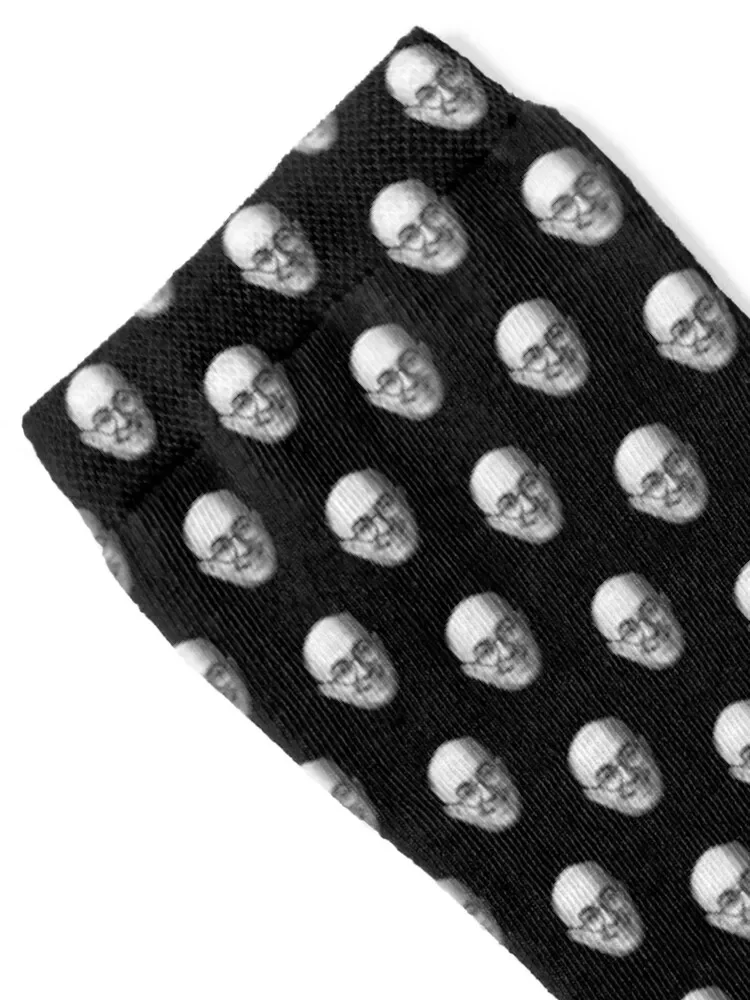 Happy Theodor Adorno Smiling philosopher Socks colored cotton gifts Socks For Man Women's