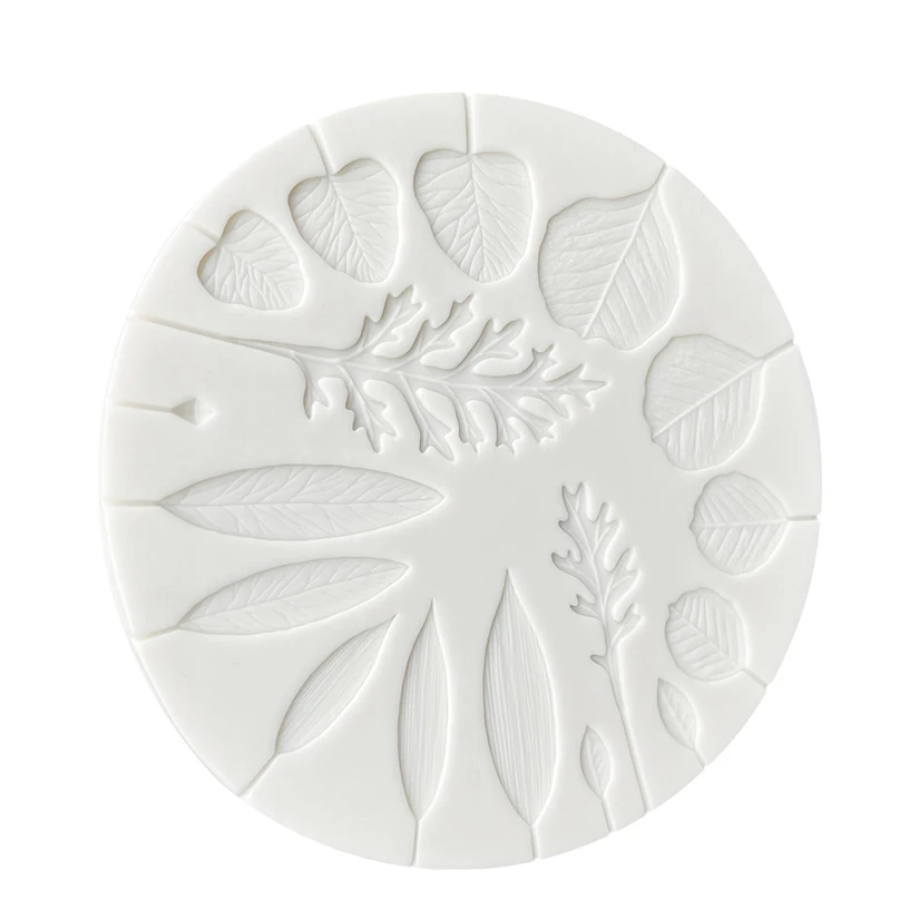 Leaf Wedding Silicone Mold Sugarcraft Chocolate Cupcake Baking Mold Fondant Cake Decorating Tools