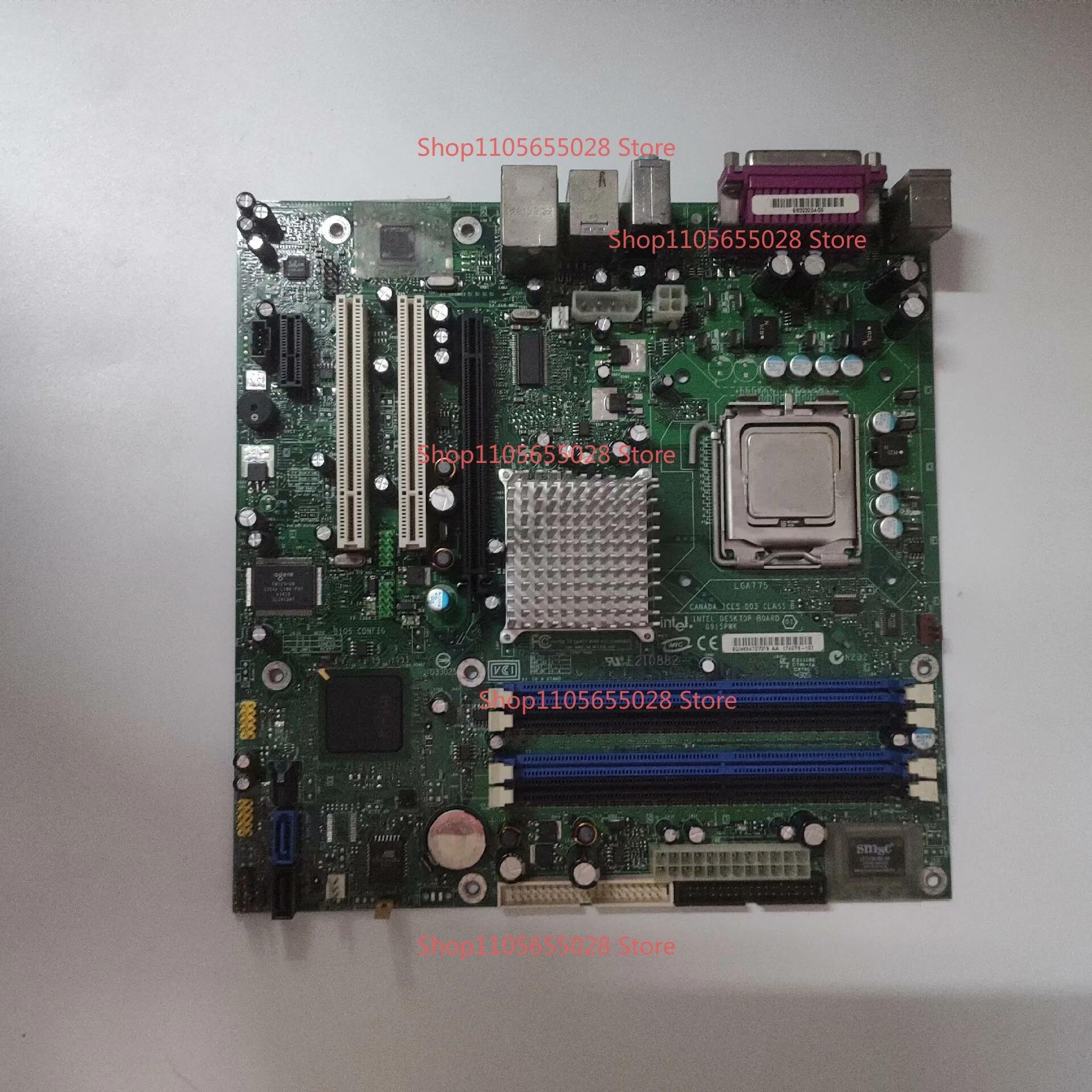 For Intel D915PWK Main Board 4 Memory Slots, Tested and Shipped