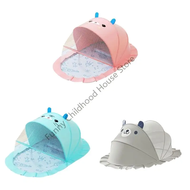 

D0LA Soft Lightweight Baby Bed Canopy Full Enclosure Insect Proof Portable Crib Canopy Enhances Sleep Enjoy Daily Comfort