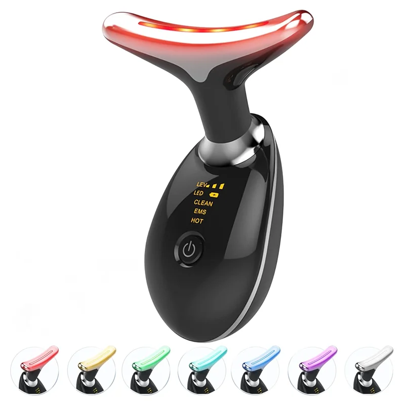 

A47F-7-In-1 Anti Wrinkles Face Massager Face Sculpting Device Facial Neck Eye Skin Care Tool Device For Women And Man