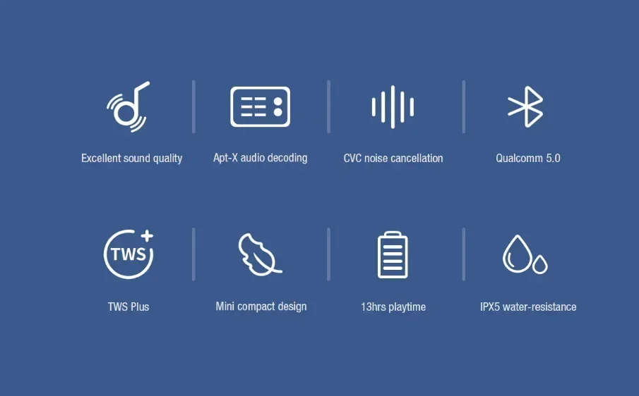 NOWE słuchawki Nillkin z redukcją szumów do iPhone'a 12, wodoodporne IPX5, słuchawki bezprzewodowe QCC
