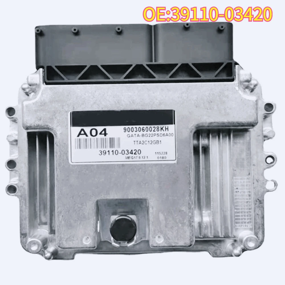 

For 39110-03420 Gloednieuwe A04 39110-03420 ECU 3911003420 Nieuwe Motor Computer Board ECU Voor KIA Auto Accessoires ECM