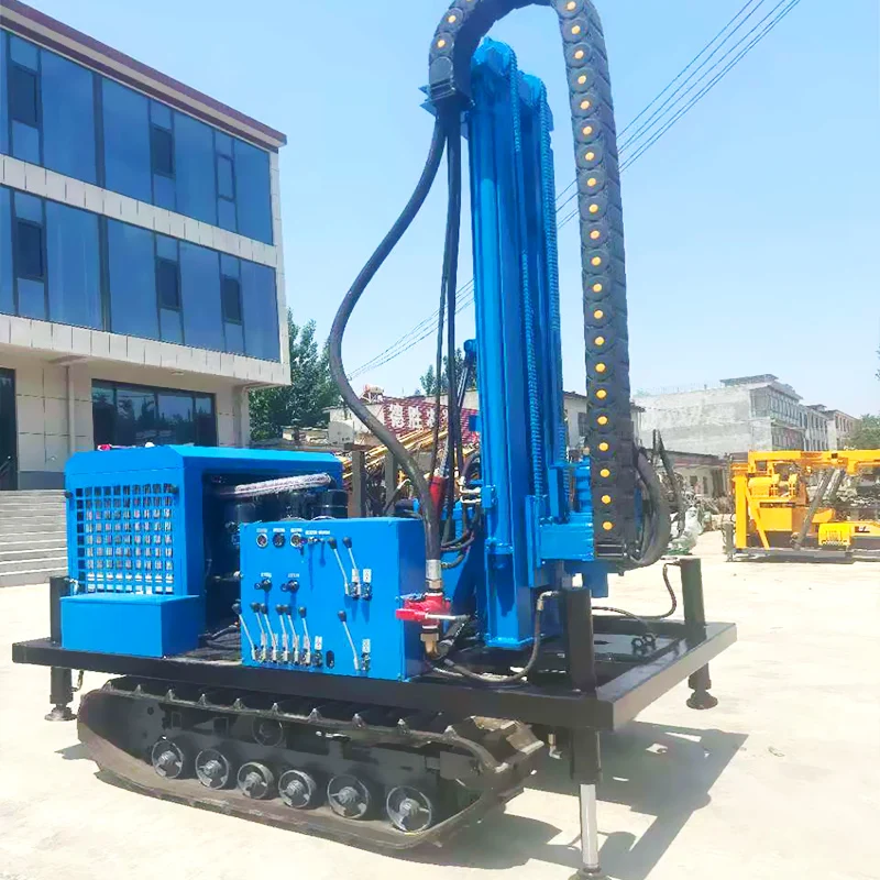 Equipo de Perforación de Pozos de Agua YG, Máquina Perforadora Rotatoria de Tipo Remolque Diésel para Riego Agrícola, Perforación Profunda de Alta Eficiencia