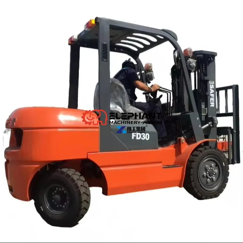 3 Ton and 3.5 Ton Available, Durable Off-road Logistics Lifting Vehicle for Mountain Areas, Yard and Building Projects