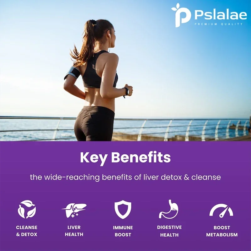 Cleanse & Liver Detox Supplement - with Artichoke, Milk Thistle & Dandelion for Men & Women for Liver Support - Image 3