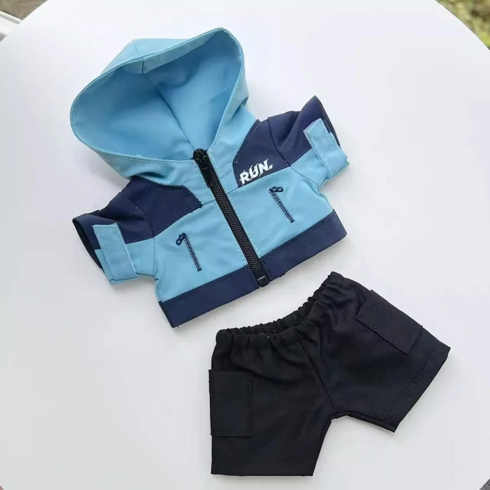 Xiao Zhan Idol Star Hübscher cooler Outdoor-Jackenanzug für 20 cm Puppe Spielzeugkleidung Dress Up Cosplay Original MDZS G