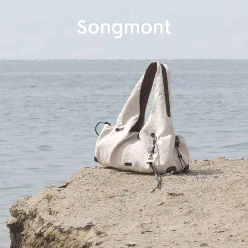 Songmont Armpit Bag Women Large Capacity Casual Versatile Commuter Shoulder Tramp Bag