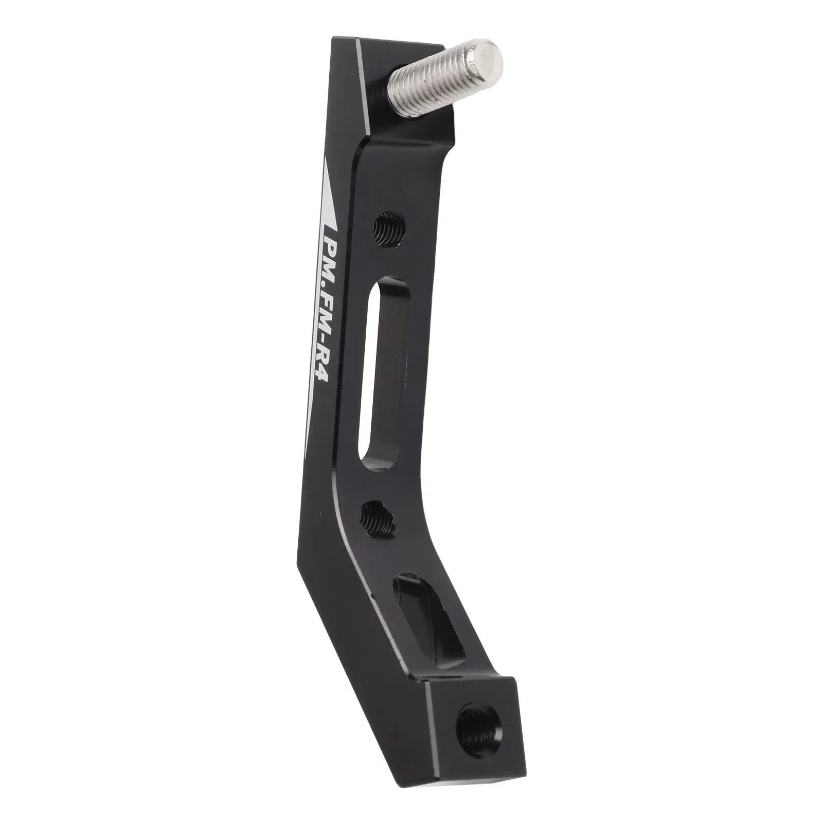 Sleek Black Finish on Aluminium Disk brake adapter calipers designed specifically for road bikes from fm pm type