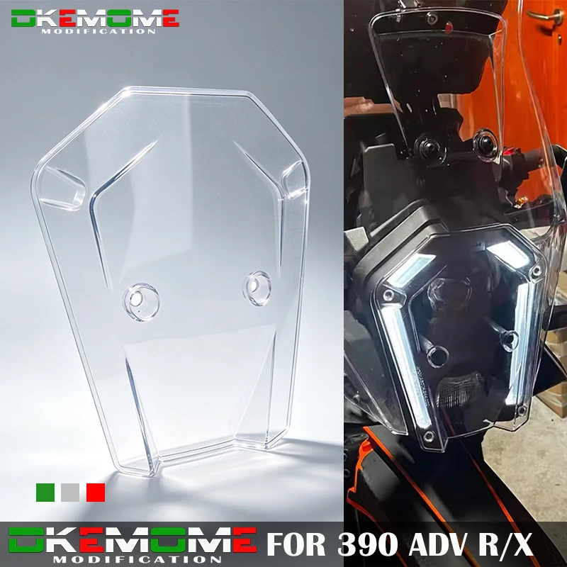 Image of Motorrad-Scheinwerferschutz FÜR 390 Adventure R/X 390 ADV R X 2025-2026 Scheinwerferschutzabdeckung Zubehör