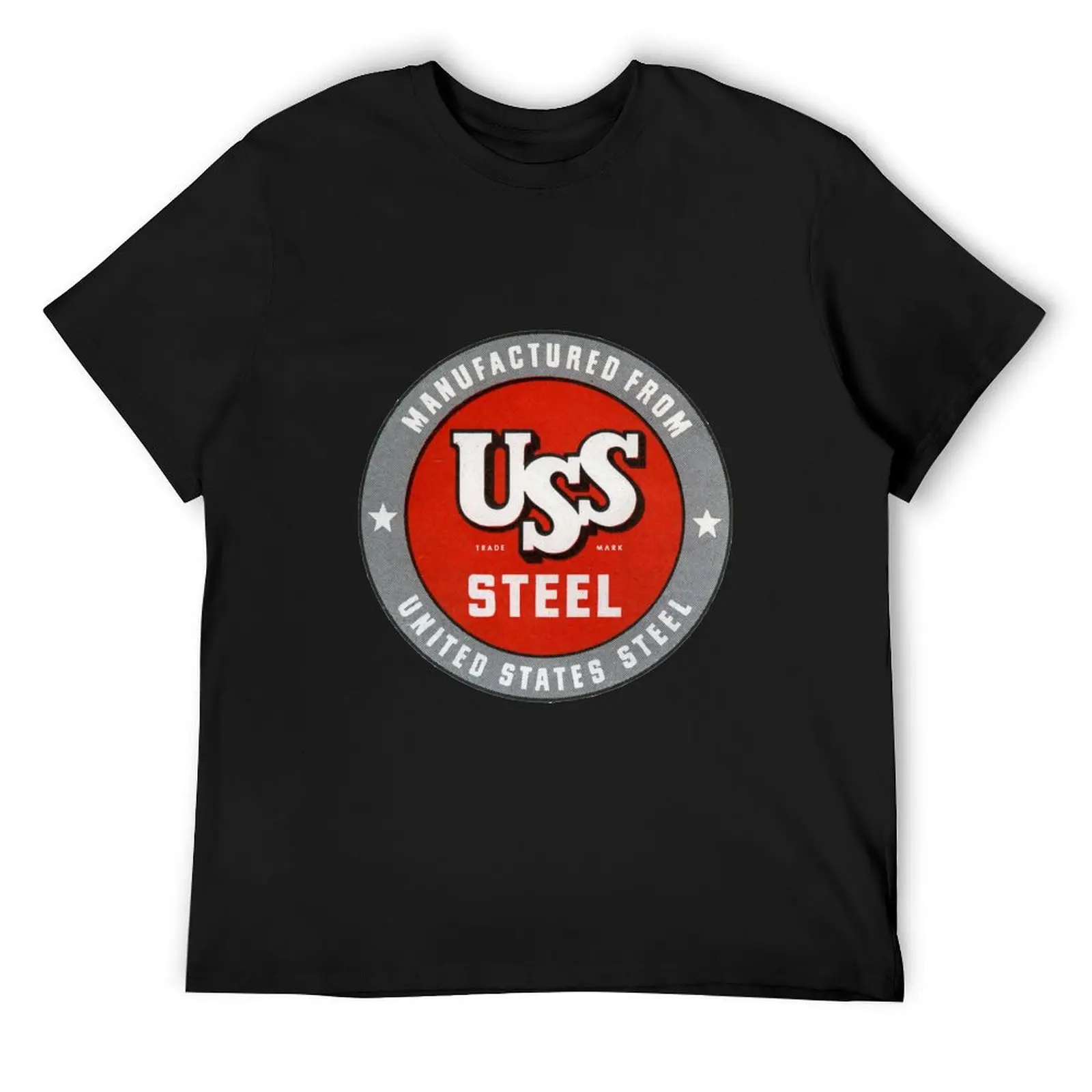 

USS Steel T-Shirt vintage anime shirt cheap stuff new edition mens tall t shirts