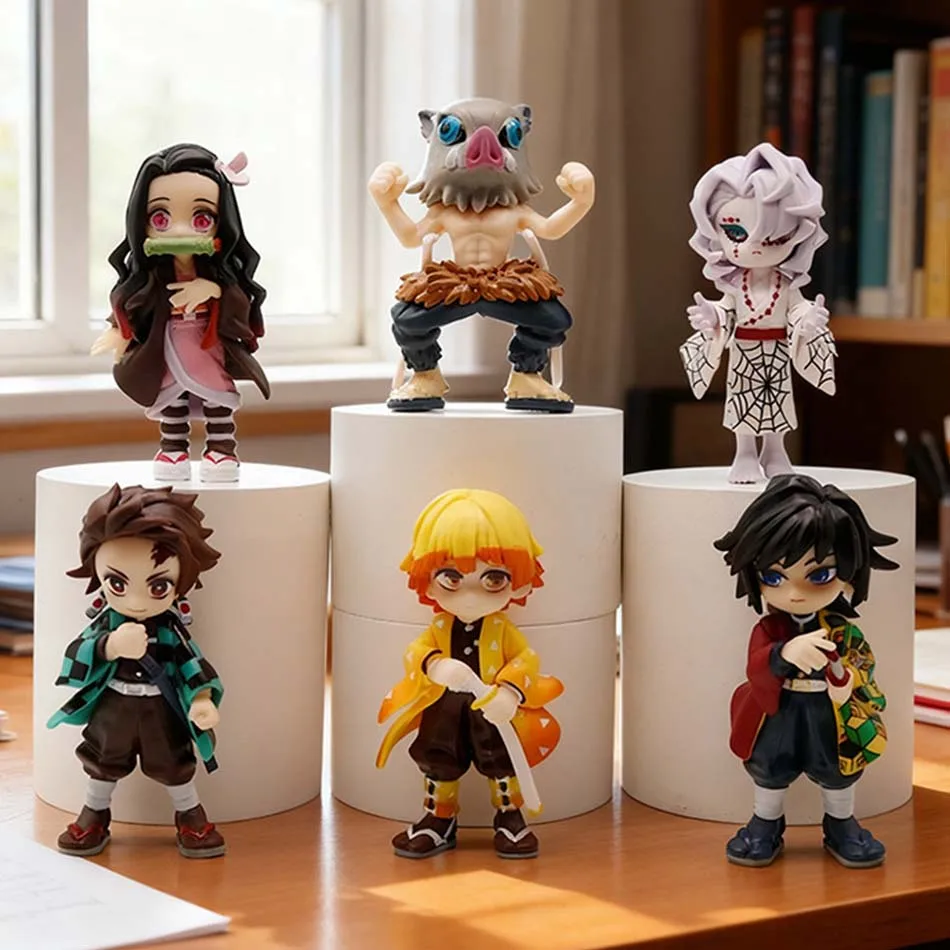 ฟิกเกอร์อนิเมะดาบพิฆาตอสูร คิเม็ตสึ โนะ ไยบะ ของแท้จากบุชิโรด รุ่นปี 2025 ของสะสม ของเล่น ของขวัญ รุ่นที่ 1 ﻿