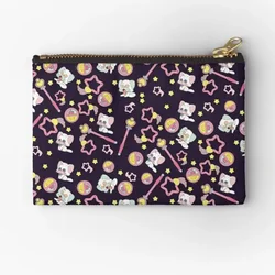 Creamy Mami Texture  Zipper Pouches Packaging Storage Pure Wallet Key Men Cosmetic Socks Women Bag Small Underwear Panties Money