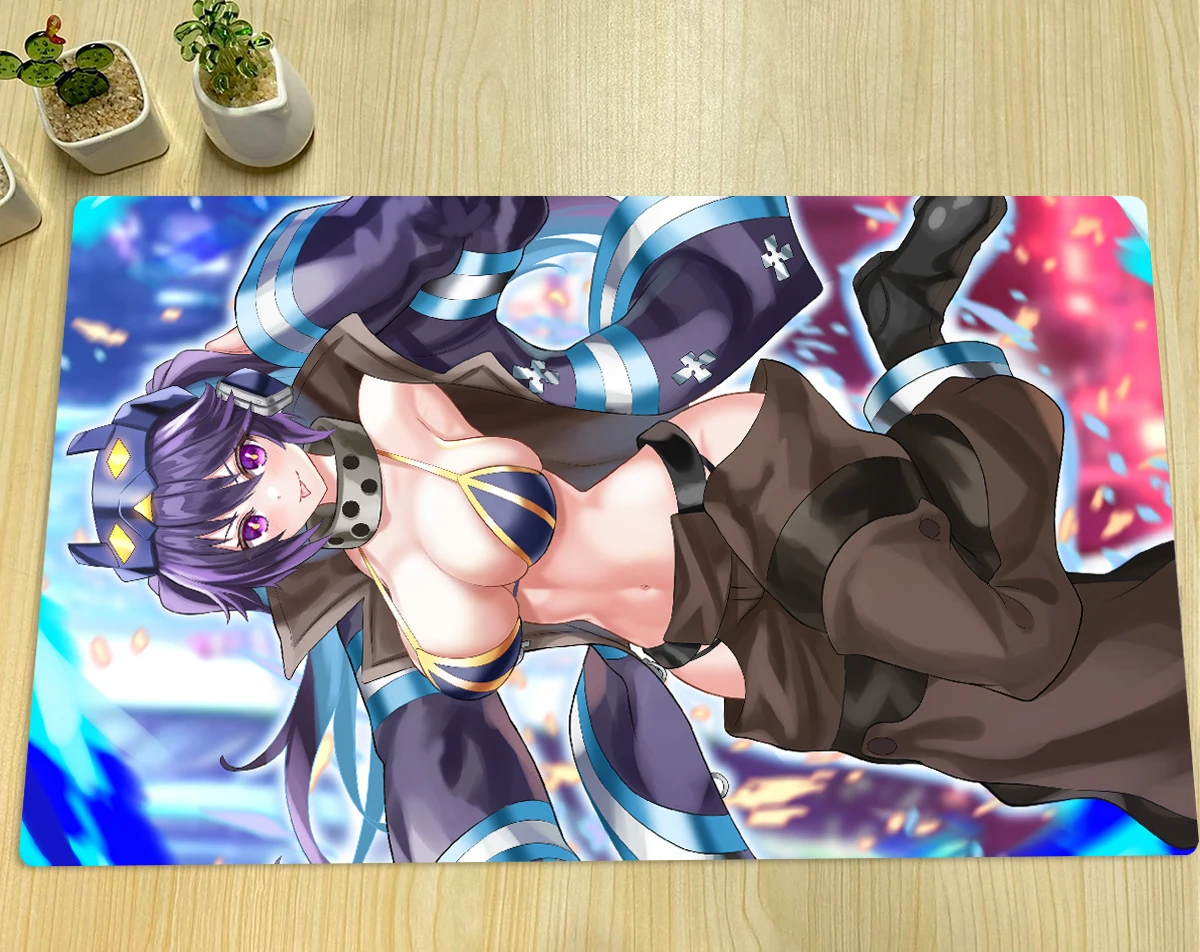 YuGiOh I:P Masquerena Mat TCG CCG Board Game Mat Trading Card Game Mat Anime Mouse Pad Custom Rubber Desk Pad Zones & Free Bag