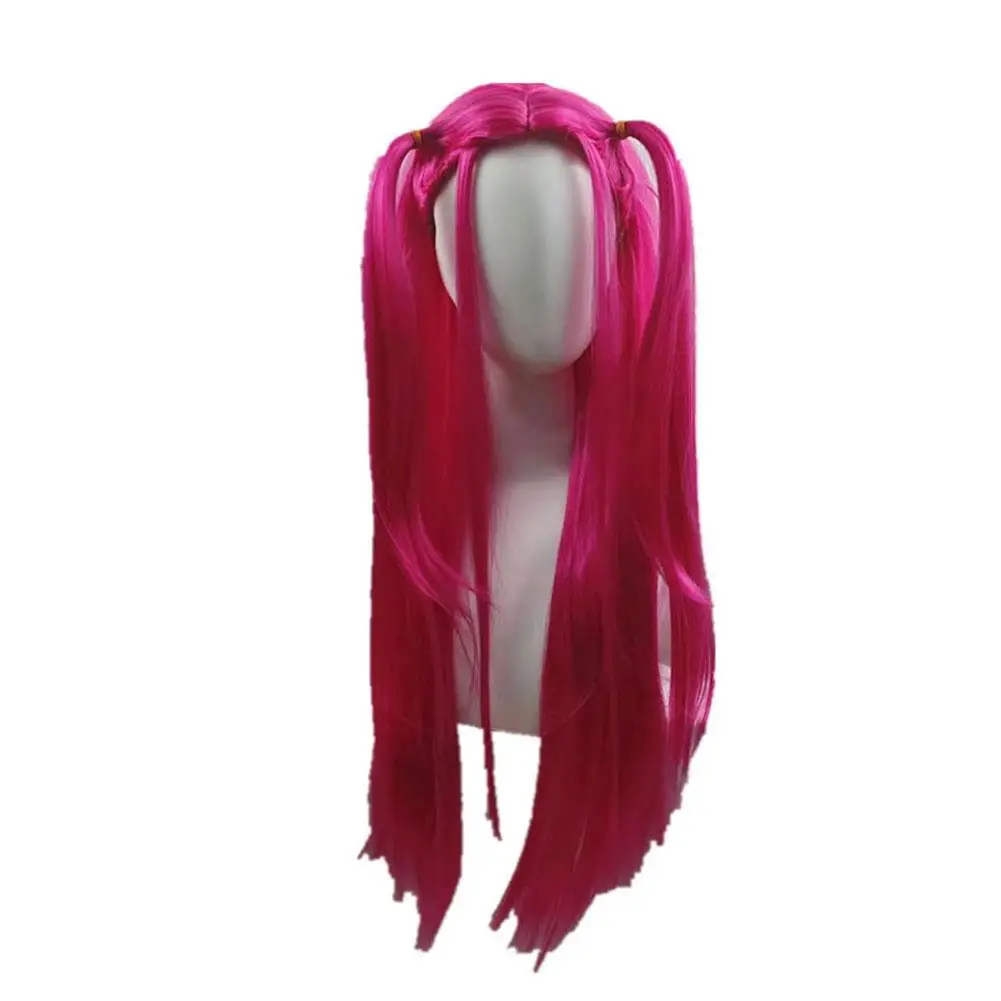 

Cosplay Long Hair Nails Wigs Wig Full Head Cover Purple Long Hair Fried Dough Twists Cosplay Wig Hunters Cosplay 4 kinds Women