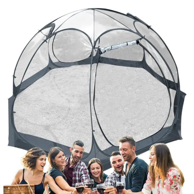 Clear Outdoor Tent Dustproof Waterproof Bubble House Foldable Bubble House For Camping Backyard Garden Party Thickened Tent For