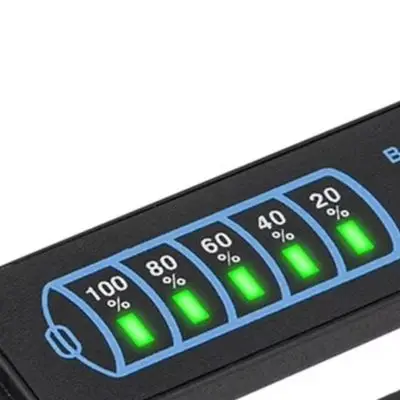 DC 5-30V LED Battery Capacity Indicator Board Voltage Level Tester For Li-ion For Lifepo4 Acid 2-8S Power Display Meter Tool
