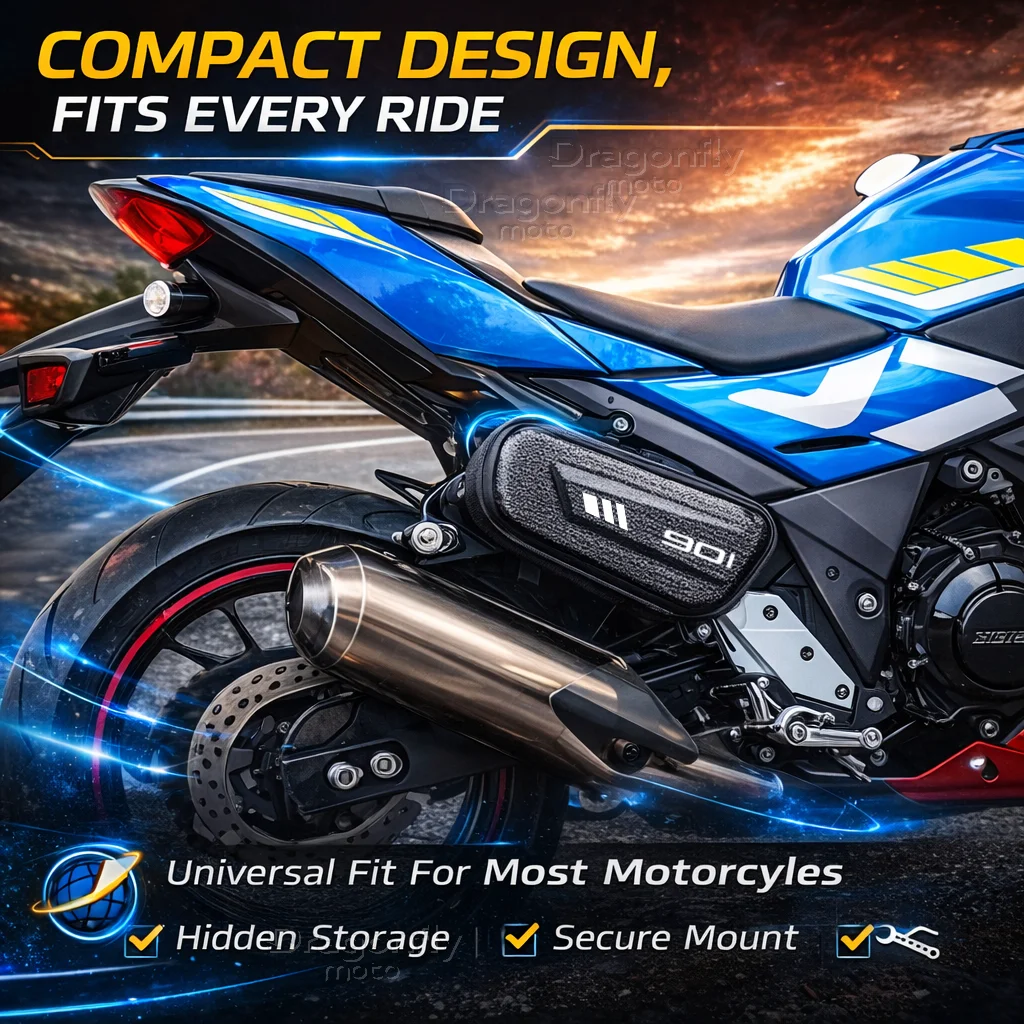 For Husqvarna Norden 901 Expedition Motorcycle Side Bag Personalized Logo Waterproof Hard Shell Saddlebag view 5