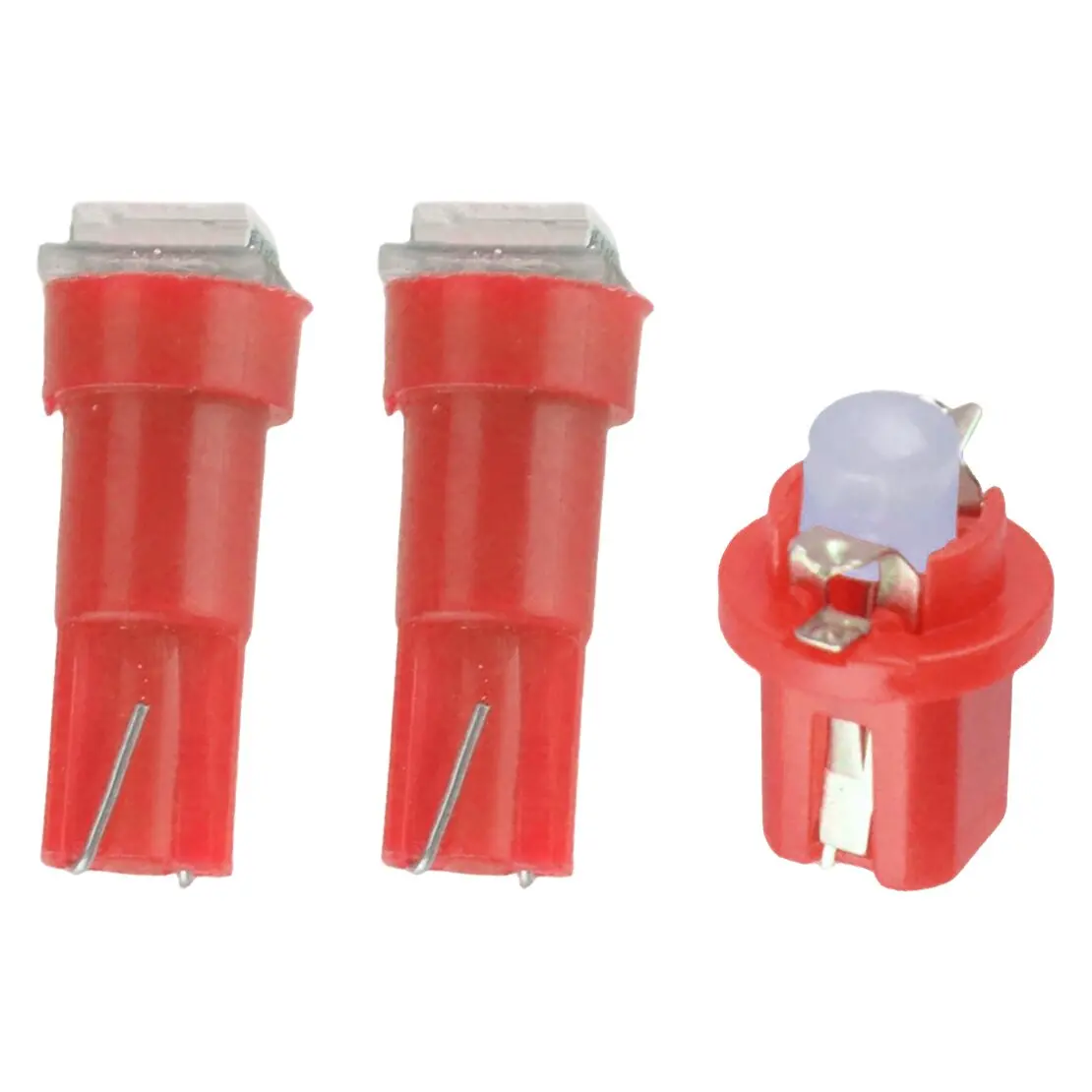 6Pcs Red Car Led Speedo Gauge Instrument Panel Dash Dashboard Light Lamp Bulb 12V 1W Fit For Land Rover Defender 90 110 TD5
