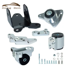 HB Replacement Engine Swap Mount Kit For CIVIC SI 02-06 ACURA RSX 70A MOTOR ENGINE MOUNTS K20 DC5 EP3