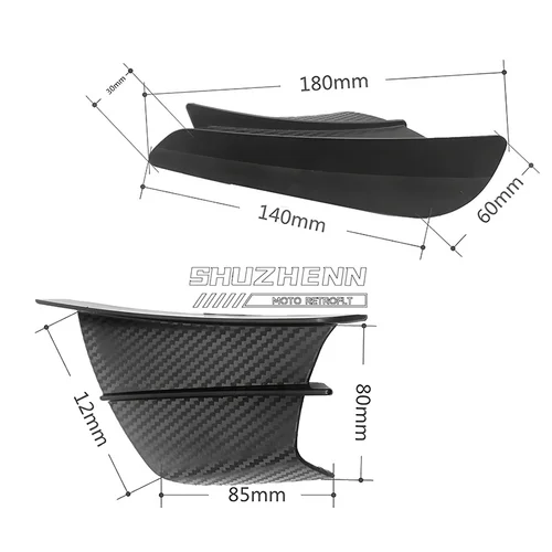Imagen 2 del producto Para YAMAHA YZF R1 R3 R6 R7 R15 R25 R125 R1M YZFR1 YZFR3 YZFR6 YZFR7 alerón de motocicleta accesorios aerodinámicos