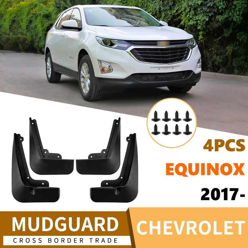 For Chevrolet Equinox 2017-2023 car tire fender skin mud flaps fender flares car fender car accessories