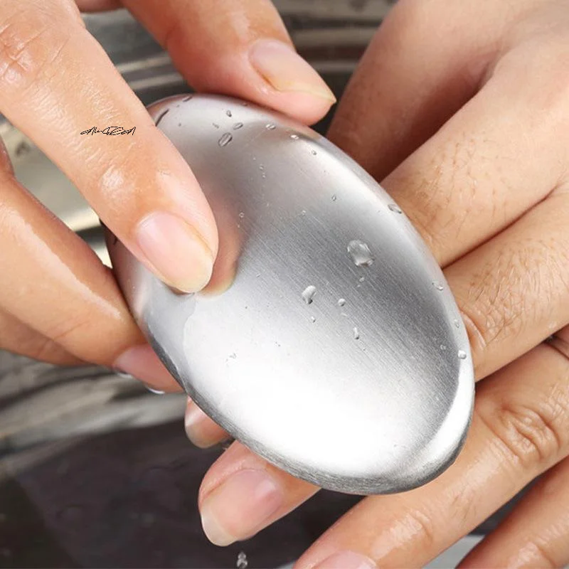 أداة المطبخ لإزالة رائحة الصابون من الفولاذ المقاوم للصدأ لتنظيف الأسماك والبصل والثوم وإزالة الروائح القوية من اليدين والجلد
