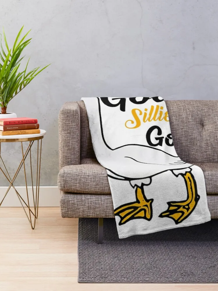 Gods Silliest Goose Bird Animal Goose Honk Memes Lovers Throw Blanket Sofa Quilt Decorative Throw Blankets