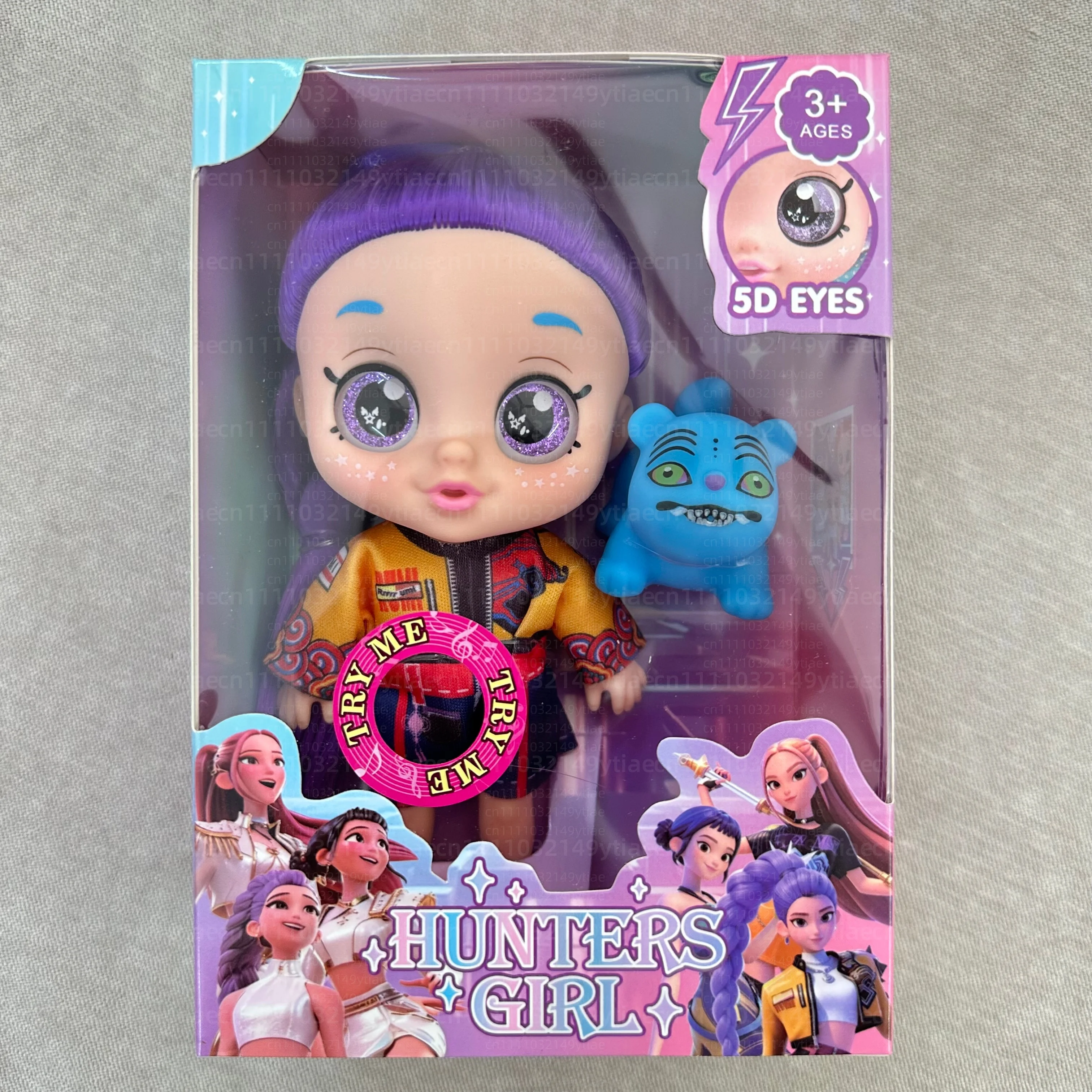 Anime Gilrs Lumi Mila Zoi K-pop Theme Dolls Action Figure Vinyl Toys Set 7 Inch Articulated with Music Gift for Fans Birthday view 4