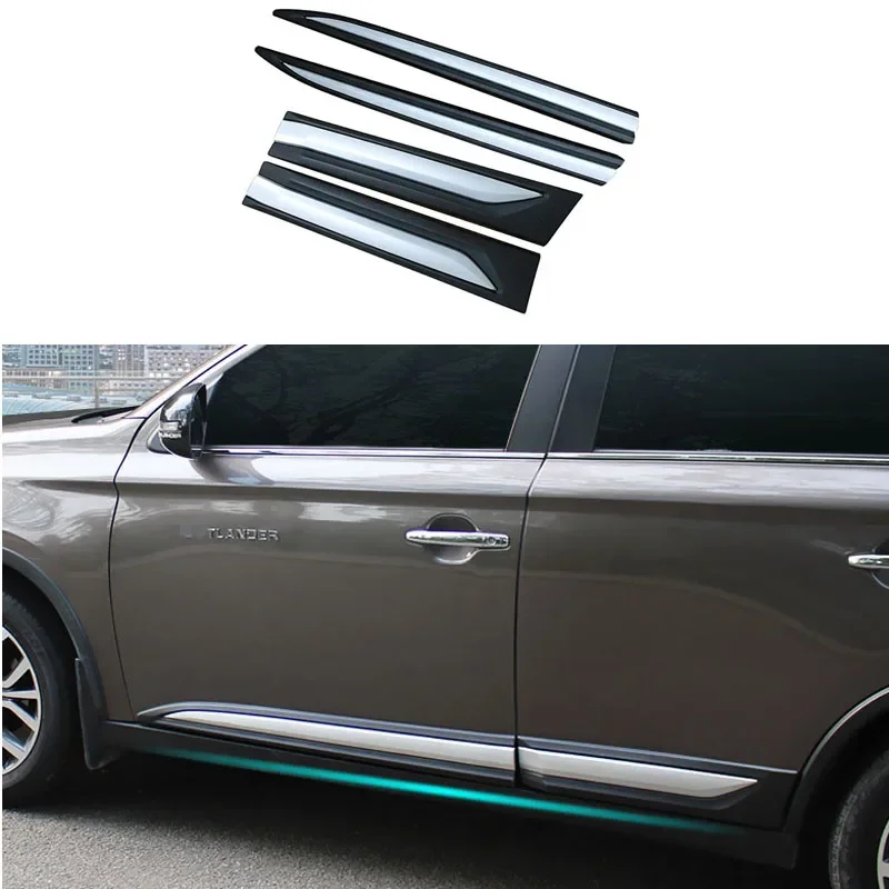 Body cladding for Outlander 2016-2020 door anti-collision strip body protection original decorative strip anti-collision strip