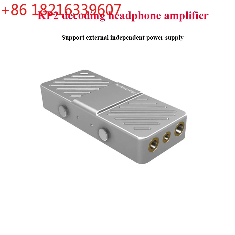 YAO KP2 HIFI Headphone Amp-decoder with Dual CS43198 DACs Supports DSD256 32BIT 384KHz Lossless Decoding, Outputs 490Mw High - P