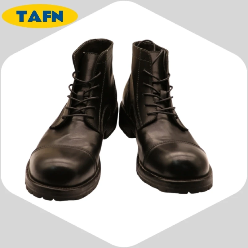 26 Horsehide Simple Platform Boutique  Casual Washed Big Toe Leather Boots Fashionable Temperamental All-Match A032904-N
