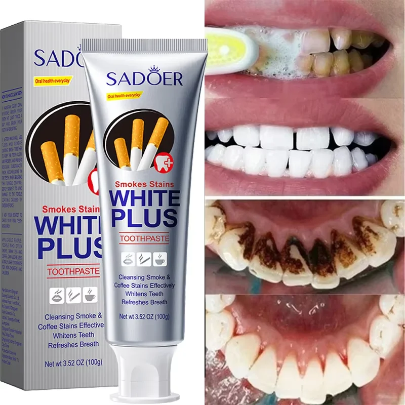 

Remove Smoke Coffee Stains Toothpaste Effective Teeth Whitening Cleaning Oral Hygiene Plaque Fresh Breath Dental Bleaching Tools