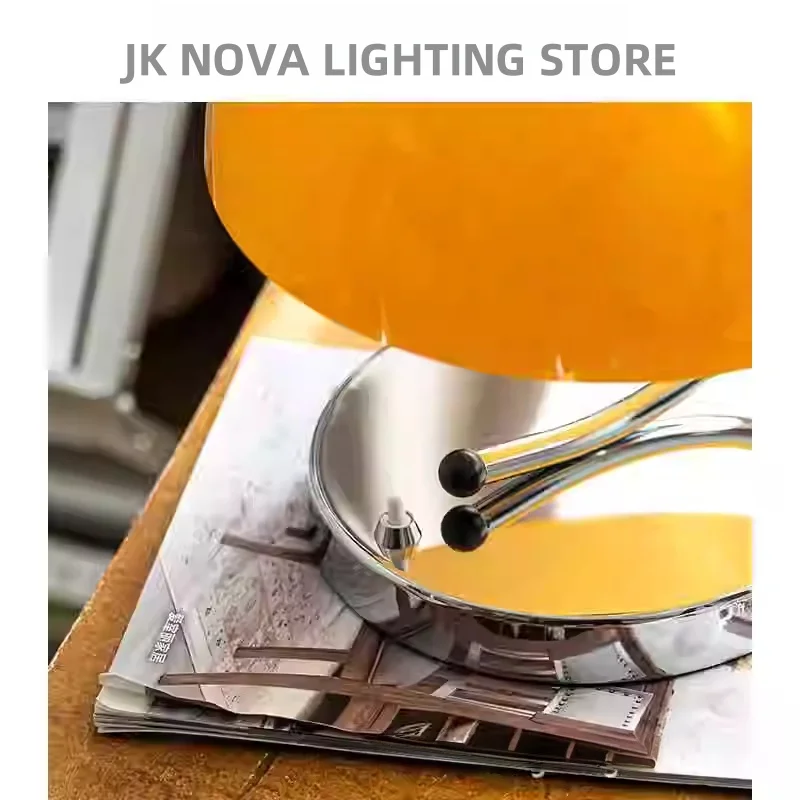 Lifepoem lindo pudín lámpara de escritorio Vintage simplicidad Ins moderna Bauhaus seta cabecera estudio lámpara de cristal