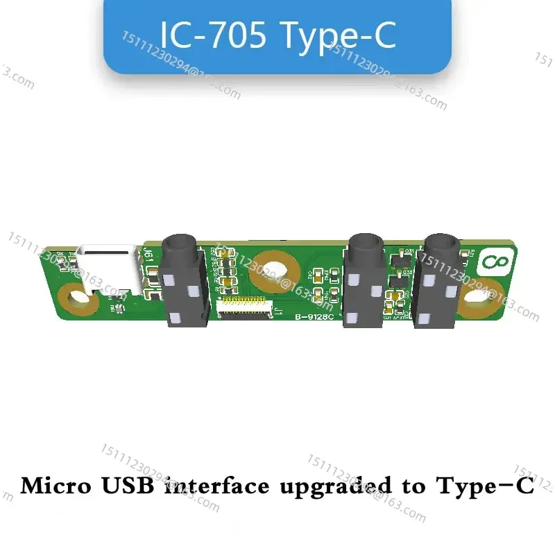 

IC-705 Amateur Radio Transceiver Type-C USB-C Interface Upgrade Board