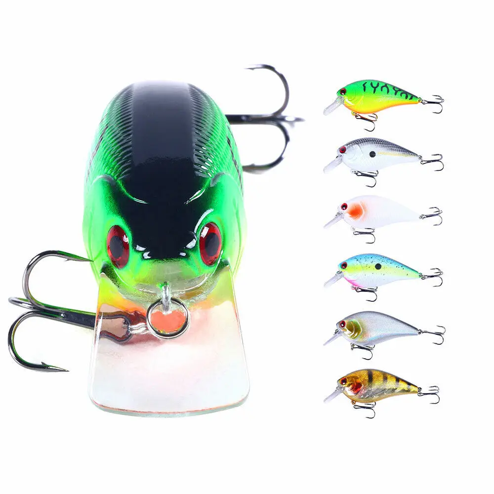 

6pcs/set Swimbait 8.5cm/15g Minnow Fishing Lure Hook Tackle Bait Bass Wobbler