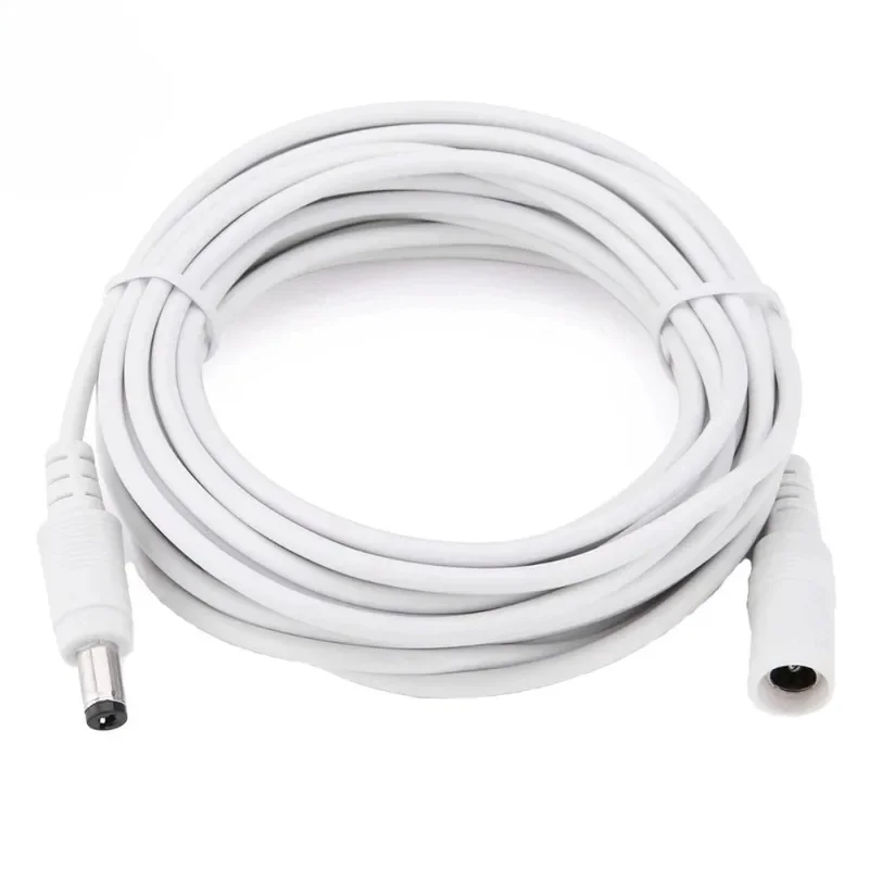 

3pcs DC 12V Power Adapter Extension Cable 2M DC Male Female Connector Power Extend Cord For CCTV Security Camera