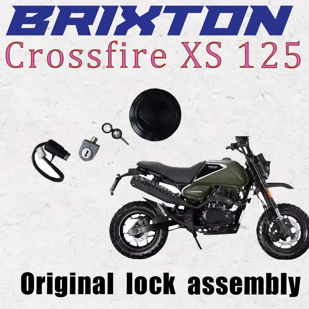 

For Brixton Crossfire XS 125 Motorcycle Accessories Original Lock Assembly Electric Door Lock Fuel Tank Lock