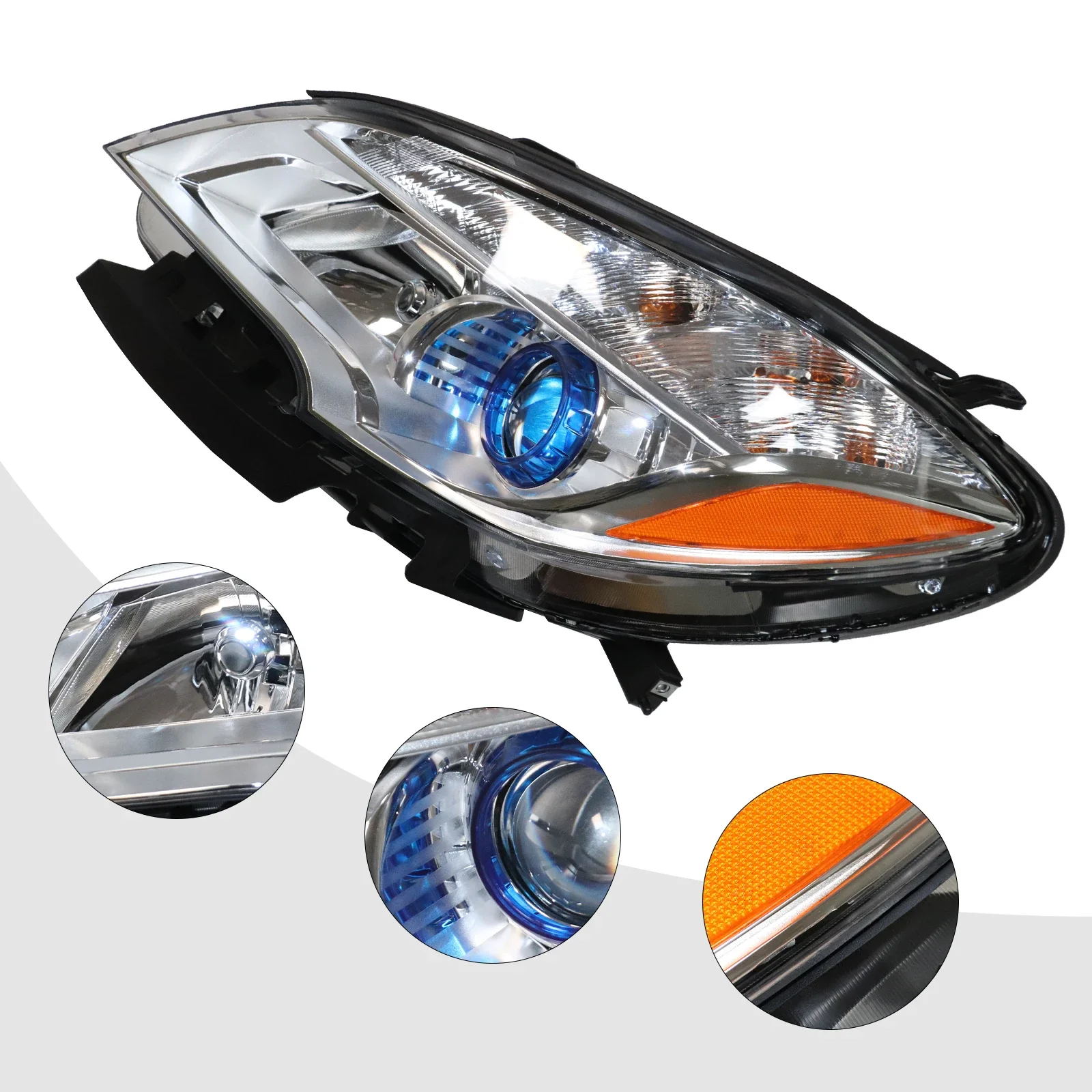 RH Headlight Assembly For Buick Encore 2013 2014 2015 2016 Halogen Headlight Headlamp Left Driver Side OEM 42435931